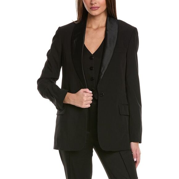 3.1 Phillip Lim Jackets & Blazers - 3.1 Phillip Lim Shawl Lapel Wool-Blend Blazer